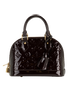 Alma BB, &pound;850, Handbags, Burgundy, Patent Leather, Front view